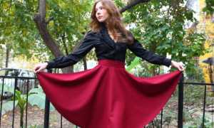 Как рассчитать, сколько ткани нужно для юбки модели «солнце» или «полусолнце»: построение выкройки и расход материала