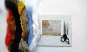 «Шерстяные» картины: мастер-класс по живописи шерстью для начинающих и детей, фото работ Нины Мазыревой