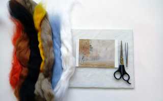 «Шерстяные» картины: мастер-класс по живописи шерстью для начинающих и детей, фото работ Нины Мазыревой