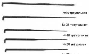 Какие существуют иголки для валяния шерсти и синтепона и чем их можно заменить?