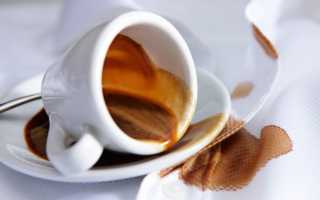 Как отстирать белую и цветную одежду от пятен кофе – свежих и старых – в домашних условиях?