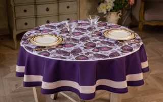 Какого размера должна быть скатерть на стол в кухню, гостиную и столовую: виды изделий и ткани, из которых их лучше шить