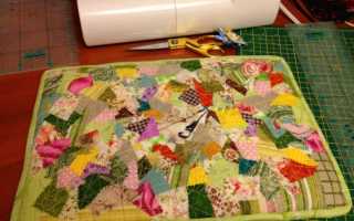 Описание техники лоскутного шитья «пицца» и мастер-класс для начинающих рукодельниц