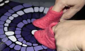 Как свалять своими руками валенки из шерсти или синтепона или сшить их по выкройке из войлока?