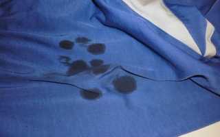 Как в домашних условиях вывести с одежды жирное пятно – свежее и старое?