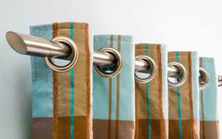 Как постирать шторы, снабженные люверсами, в стиральной машине и не повредить их?