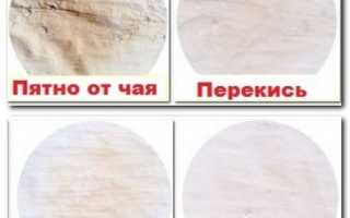 Как вывести пятна от чая и отстирать белые и цветные вещи в домашних условиях?