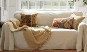 Покрывало для дивана-книжки и других моделей своими руками: какую ткань выбрать и как сшить изделие?