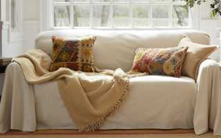 Покрывало для дивана-книжки и других моделей своими руками: какую ткань выбрать и как сшить изделие?