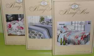 Таблица размеров постельного белья – пододеяльника, простыни и наволочек – для 1–2-спальных комплектов и евро