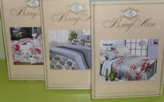 Таблица размеров постельного белья – пододеяльника, простыни и наволочек – для 1–2-спальных комплектов и евро