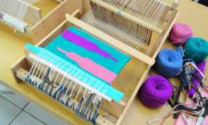 Основы домашнего ткачества для начинающих: рамка, станки и другие приспособления, описание процесса