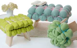 Что можно сделать своими руками из поролона для дома с детьми: пуфик, фигурки животных и другие изделия