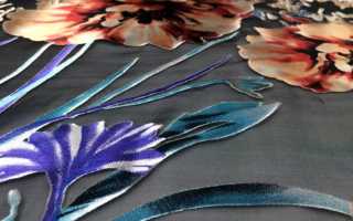 Что такое деворе – это ткань особого состава или способ изготовления материала: описание, связь с бархатом или органзой