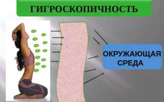Что такое гигроскопичность, почему это свойство ткани является крайне важным?