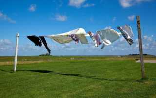 Как быстро высушить одежду и постельное белье после стирки в домашних условиях?