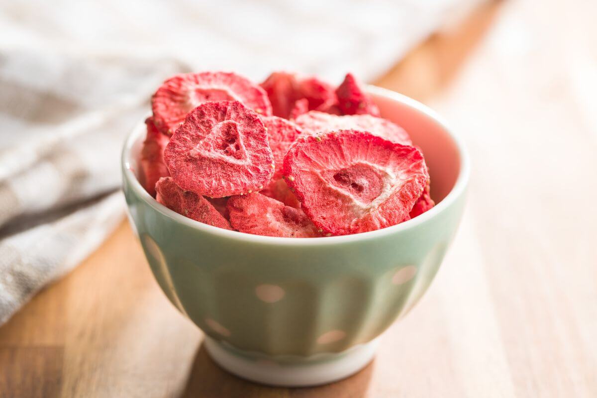 сушеная клубника