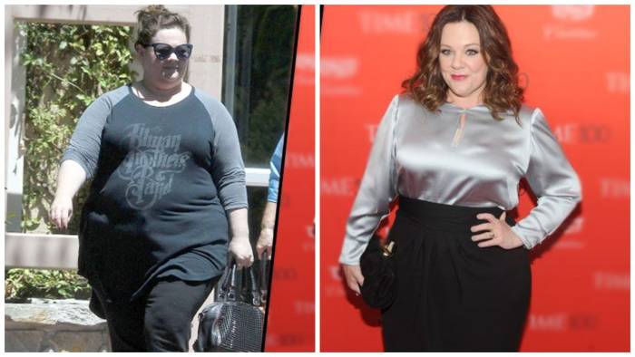 Мелисса Маккарти до и после похудения