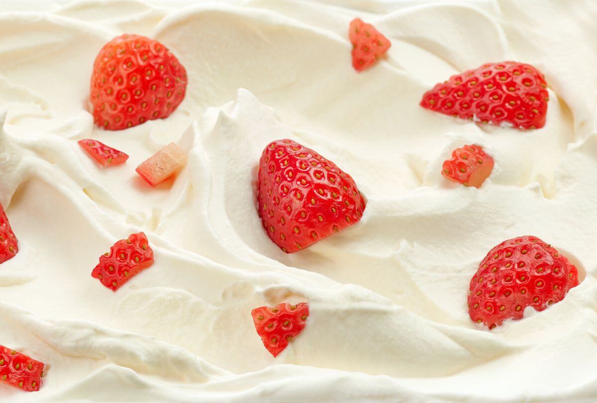 клубника со сливками