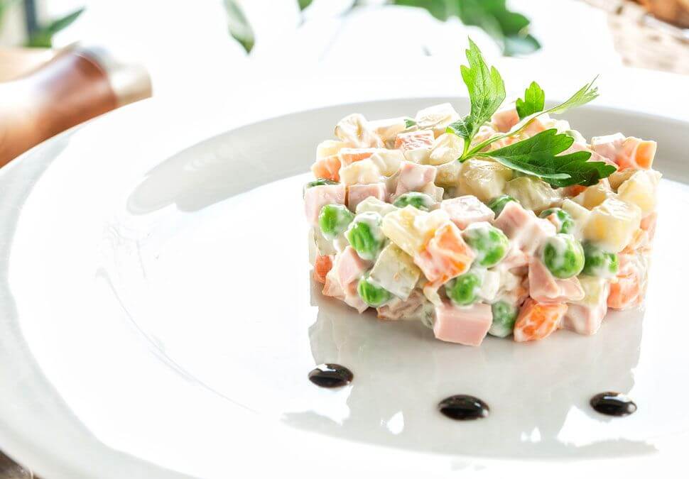 диетический оливье рецепт