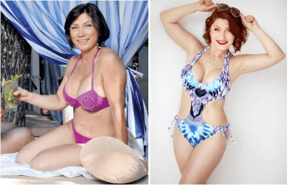 Фото Розы Сябитовой до и после похудения